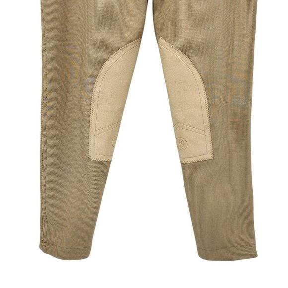 Devon Aire 501 Beige Fitted Equestrian Breeches Pants Child 10 - Picture 3 of 9
